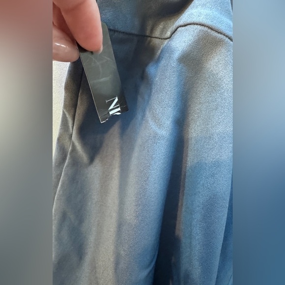 Nic+Zoe Wonderstretch Slim Pant slate blue color size 12 NWT - Picture 9 of 10